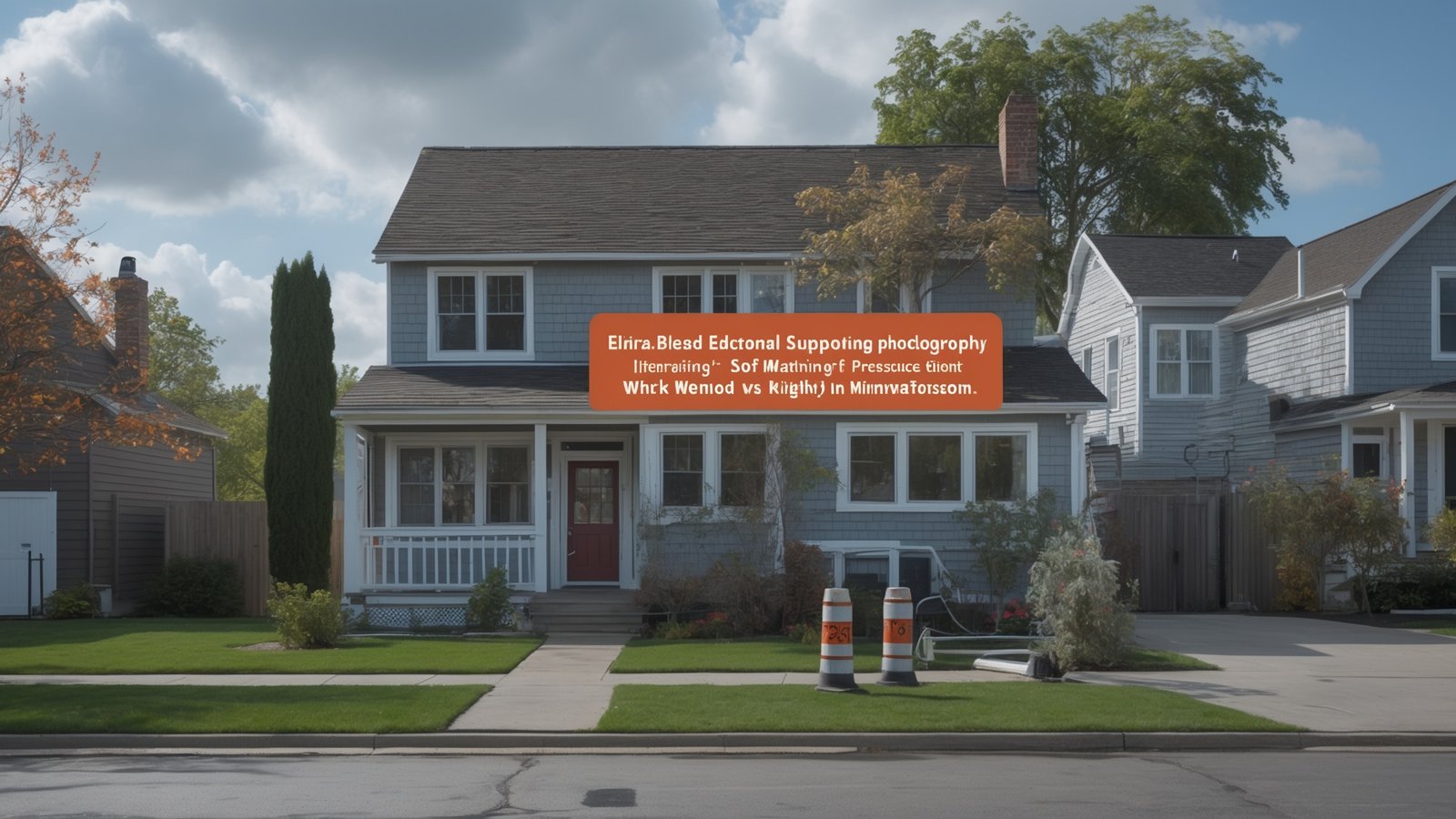 Clean home exterior showing difference between soft washing and pressure washing methods